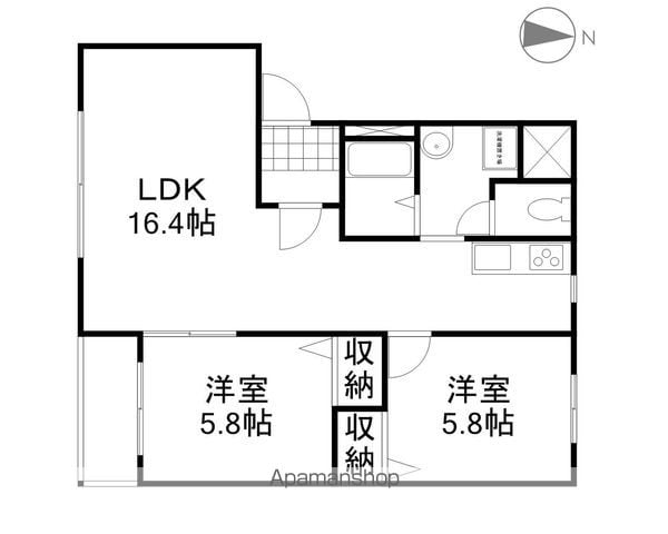 フレシアの間取り写真