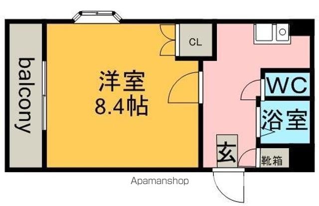 ロアール明日香の間取り写真