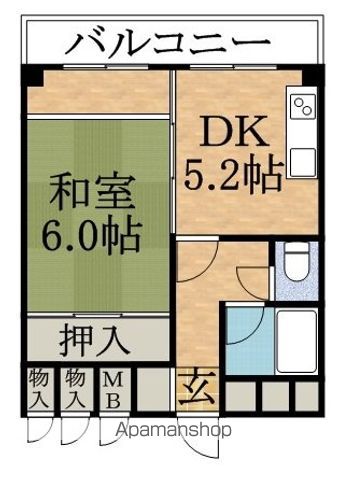 アルファスクエア北13条の間取り写真