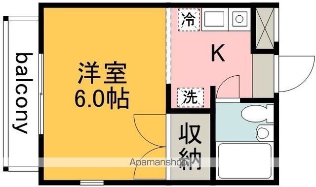 ヒルズKの間取り写真