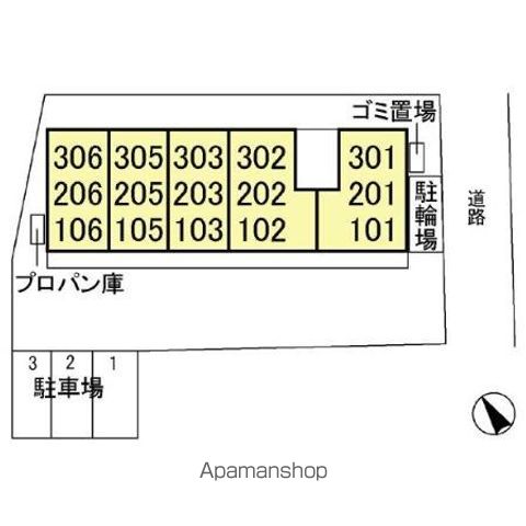 シャルマンコート 105 ｜ 千葉県船橋市本町２丁目17-5（賃貸アパート1K・1階・26.71㎡） その25