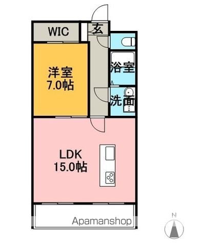 ウエストヒルズ西御堂の間取り写真