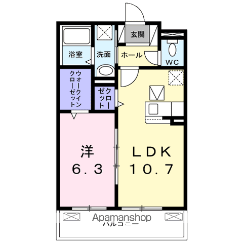 N・Sグランデの間取り写真