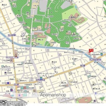 東京都大田区池上１丁目[1R/16.56m2]の周辺