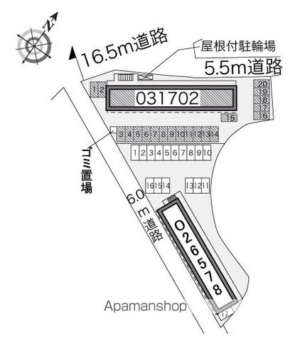 レオパレスエミネンスⅡ 105 ｜ 福岡県福岡市早良区田村３丁目5-24（賃貸アパート1K・1階・23.18㎡） その19