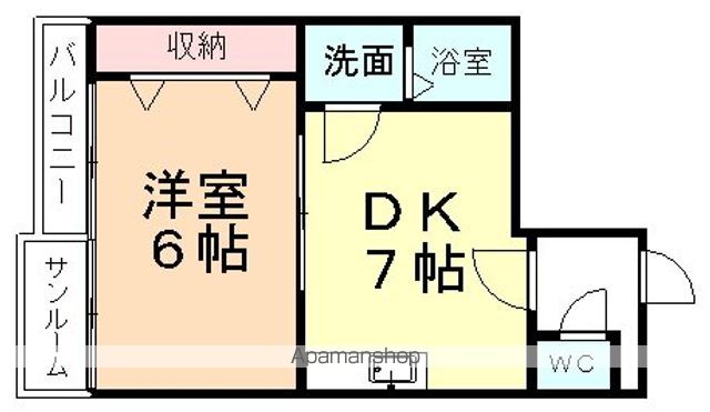HANAハイツの間取り写真