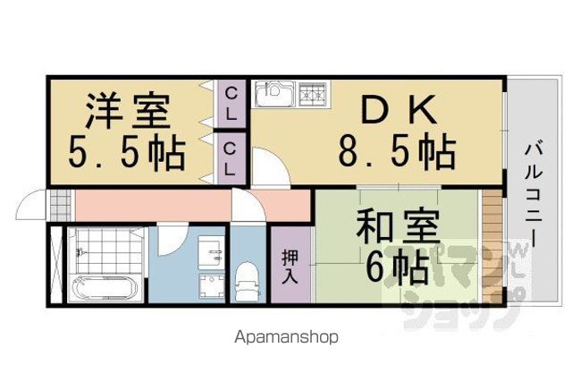 ラスヌベスの間取り写真