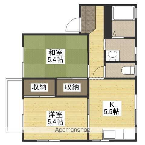 タウニィ平良 A棟の間取り写真