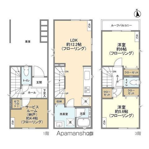 ＫＯＬＥＴ大師前０６の間取り