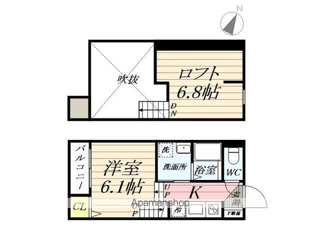 ルシェル松香台の間取り写真