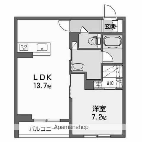 ヴォロンテ上杉の間取り写真