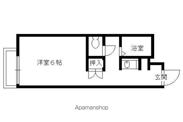 レオパレス旭ヶ丘の間取り写真