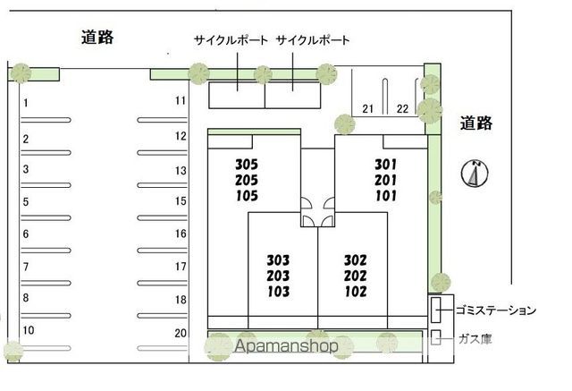 シャラーレ西深津のその他写真