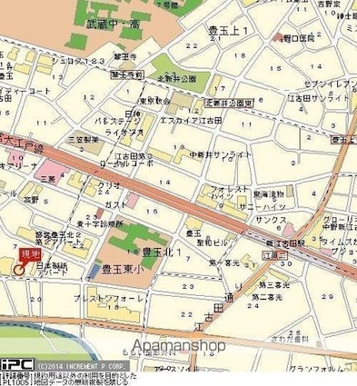 日神パレス豊玉[1K/22.09m2]の周辺