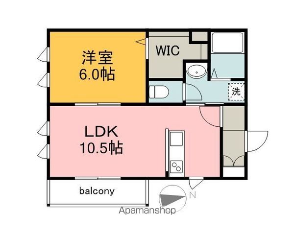 GRAND VILLA FUNAIRIの間取り写真