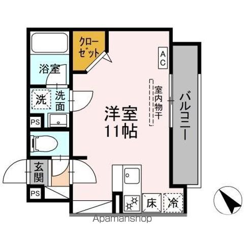 D’BLESS鶴見市場の間取り写真