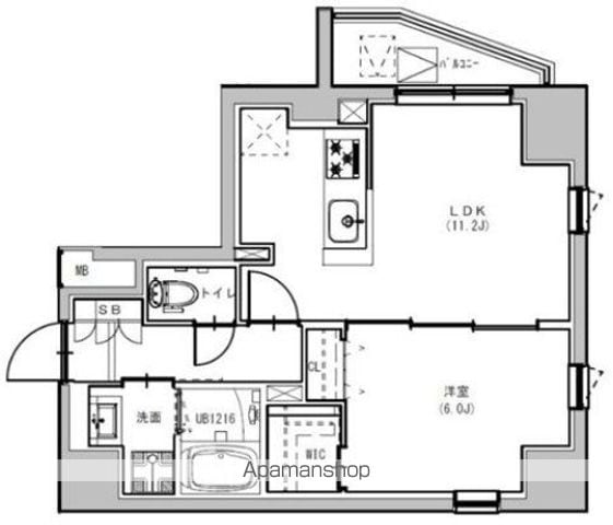SーRESIDENCE浅草FIOREの間取り写真