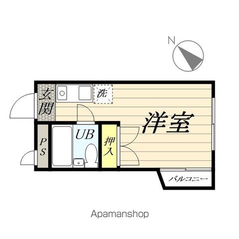 サンパレス南林間の間取り写真