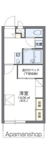 レオパレス油ヶ渕の間取り写真