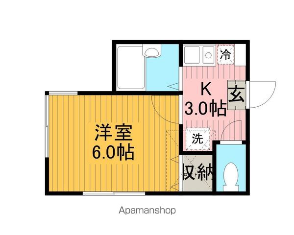 リバティ文京の間取り写真