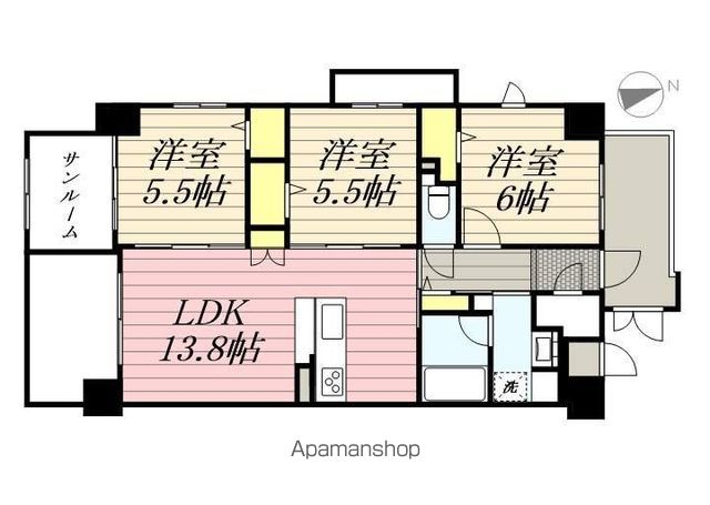 ＲＩＳＯＩＥ－ＣＩＮＱの間取り