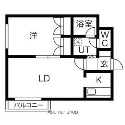 ストロール札幌の間取り写真