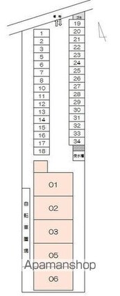 フォレスト木太[3DK/60.3m2]の配置図