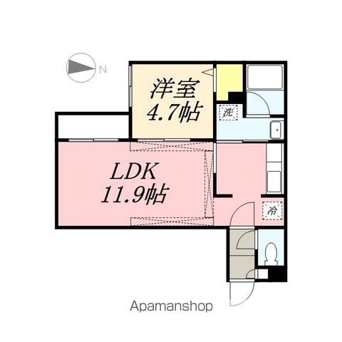 グランオルセー北大前の間取り写真