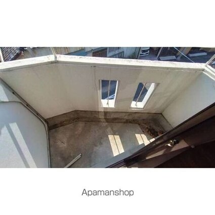 ハートインカヤバ[1R/19.5m2]のバルコニー
