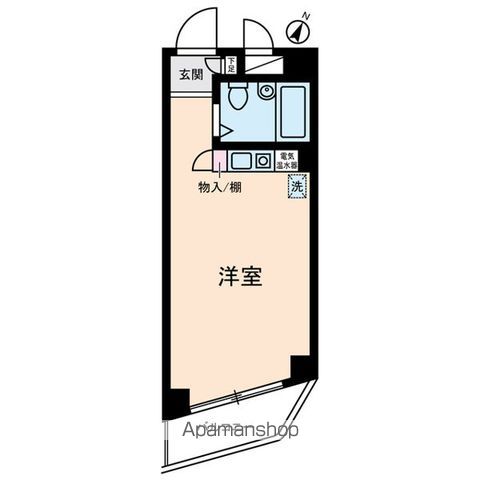 日野市日野台のマンションの間取り