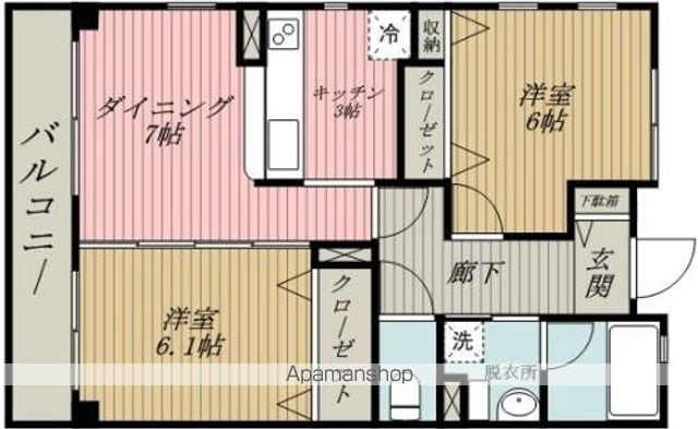 グランシャリオの間取り