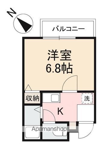 グロリアスハイムの間取り写真