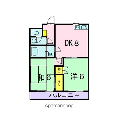 エスポワール下島の間取り写真
