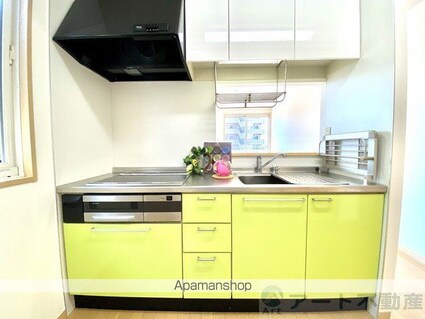 プランドール凛　Ａ棟[2LDK/55.15m2]のキッチン