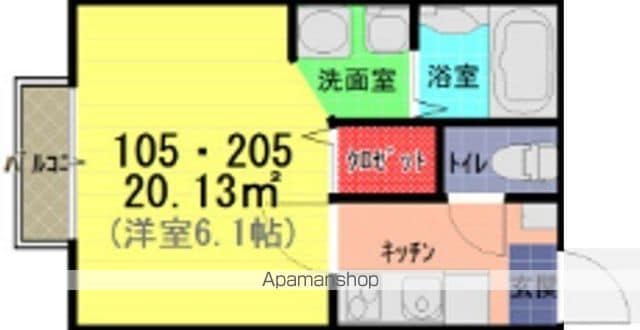 アークプレイス東大宮の間取り写真