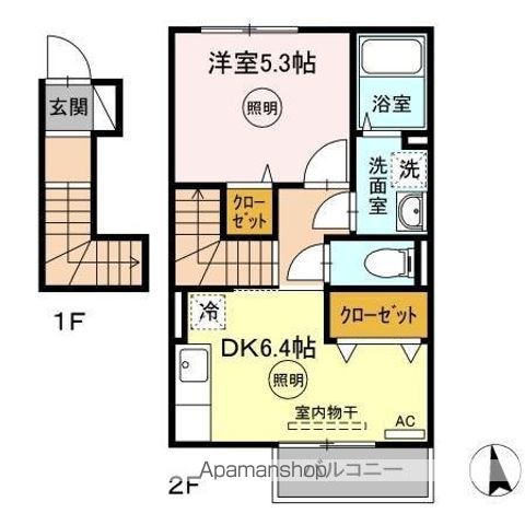 エスペランサ 花ノ宮の間取り写真