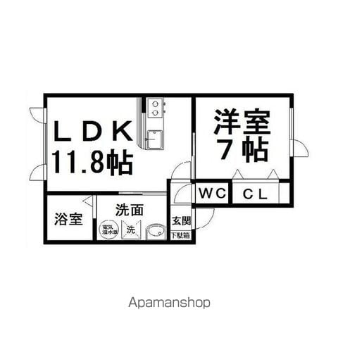 ハイツH&Hの間取り写真