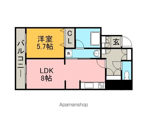 CASSIA車道の間取り写真