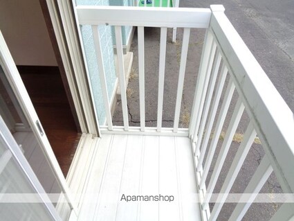 カーサ高谷[1K/21.5m2]のバルコニー