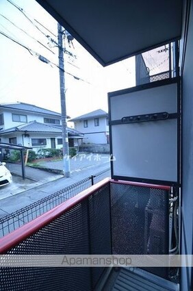 岡山県倉敷市連島町西之浦[1K/24.81m2]のバルコニー