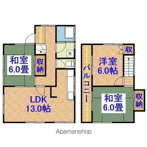 市原市光風台貸家の間取り写真