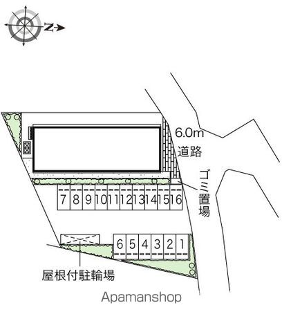 レオネクストひこうき雲 106 ｜ 千葉県富里市日吉倉1080-1（賃貸アパート1K・1階・23.61㎡） その18