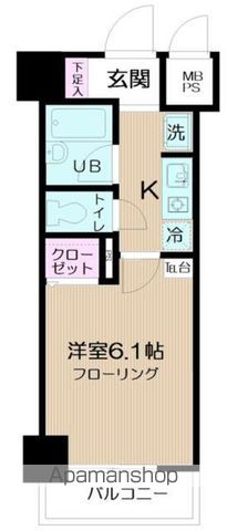 【日神パレステージ三軒茶屋第２の間取り】