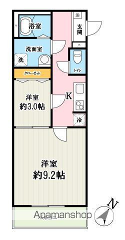 NOBLE宮原の間取り写真
