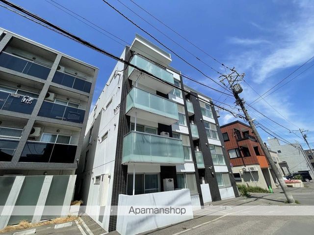 札幌市南北線 麻生駅 徒歩5分 4階建 築12年の外観写真