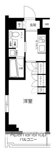 AXAS西馬込アジールコートの間取り写真