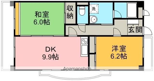 ヴァンベールの間取り写真