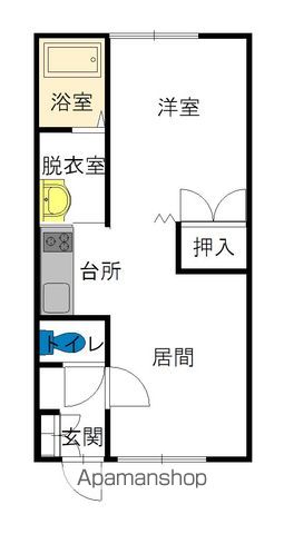 フロムK Bの間取り写真