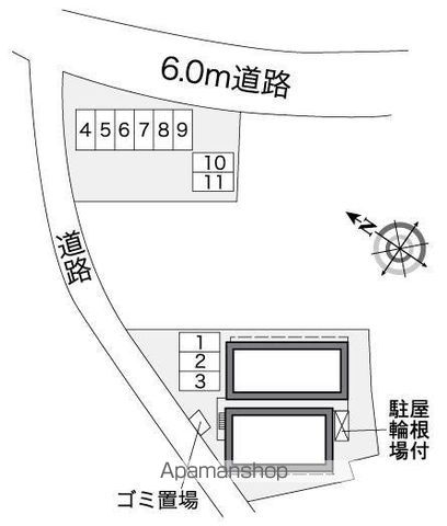 レオパレスポトリバＨ 204 ｜ 千葉県野田市山崎2218（賃貸アパート1K・2階・23.18㎡） その14