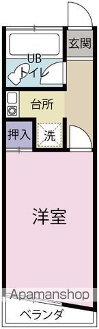 進栄荘の間取り写真